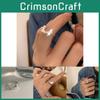 Korean Fashionable Inspired U Shaped Ring For Women Unique And Versatile Accessory