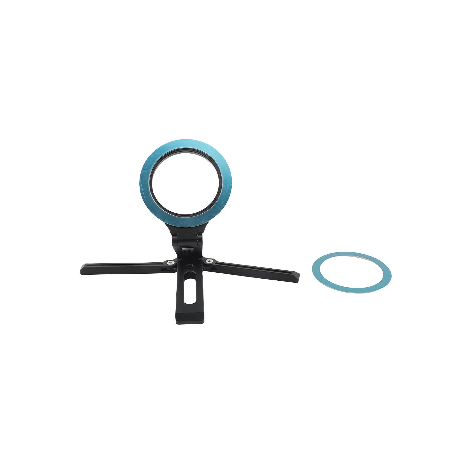 Magnetic Phone Tripod Stand Aluminum Alloy Foldable Portable   Magnetic Phone Holder for Video Recording Travel