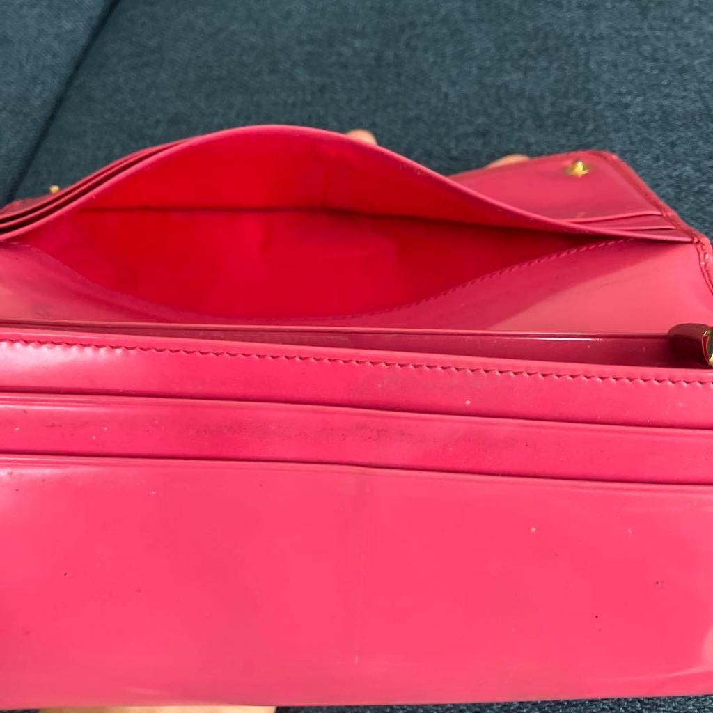 Used PRADA Saffiano Long Wallet Genuine