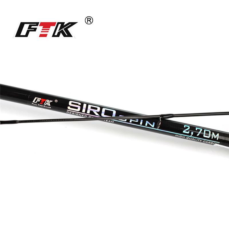 FTK 4 różne rozmiary szczytówki wędki 99% wędka z włókna węglowego standardowa przynęta przynęta wędka sprzęt wędkarski G0D