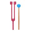 194.18 Aluminum Alloy Tuning Fork Sound with Hammer Sound Healing Therapy Tool Set