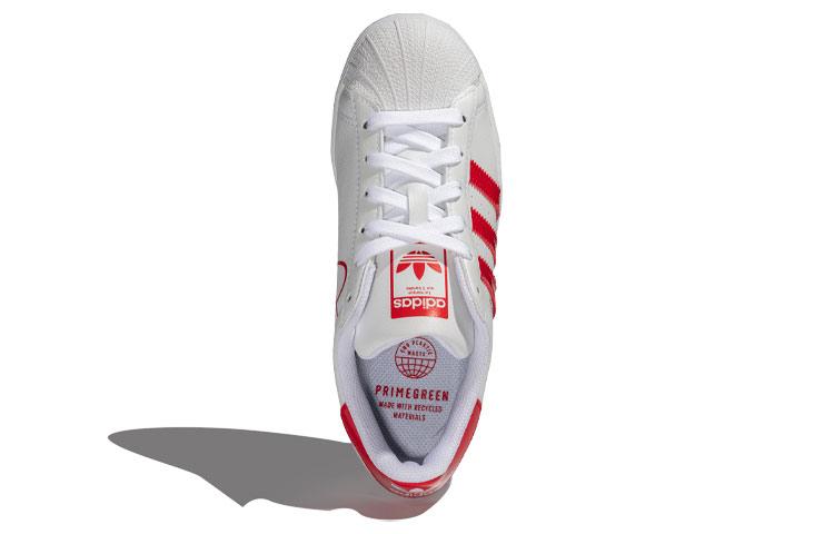adidas Superstar White Scarlet (Women's)