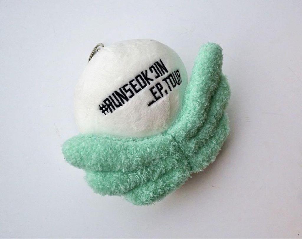[USED] BTS Seokjin RUN SEKA Jin EP Tour Angel Mascot Keychain