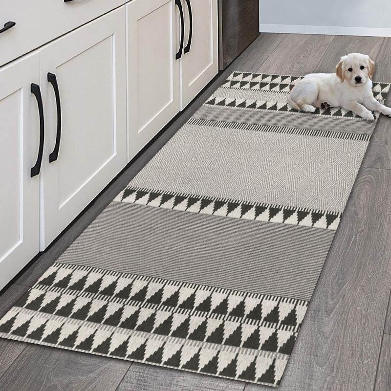 Nordic Morocco Pattern Carpet Kitchen Mats Floor Area Rug for Bathroom Entrance Door Mat Rugs Anti-slip Mats Home Decorations
