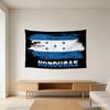 Honduras Flag Wall Tapestry Multiple Sizes Printed National Design Polyester Material Home Decor for Living Room Bedroom