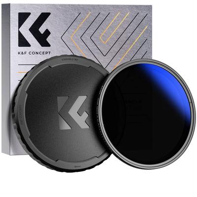 Concept 72mm Variable ND Filter Dedicated Filter Cap Included Japanese AGC Optical Glass 18 Layer Coating Water Repellent Stain Resistant Thin Lens
