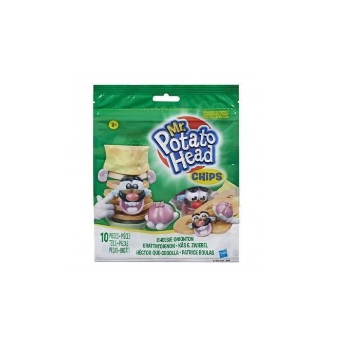 Hasbro Mr Potato Head Chips GRATTIN'OIGNON 10 Pieces +3 Years E7341 / E7401 Toy Figurine Games