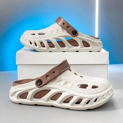 Fashion Fashion Men's Sandals Outdoor Slippers Beach Comfortable Slides Thick Soft Clogs Water Shoes Men Casual Shoes Men Beach Sandals