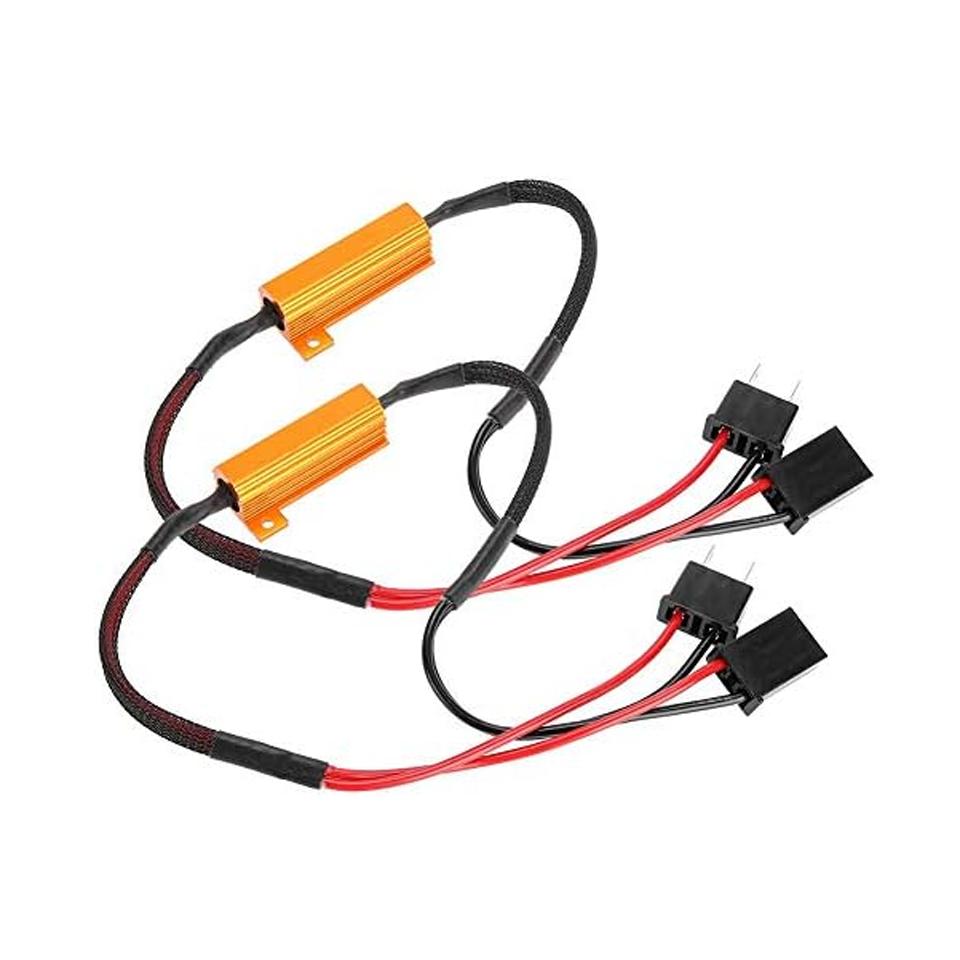 LED Headlight Low Bulb White  perfect beam pattern replicate the factory halogen For Nissan Qashqai J10 2006 2007 2008 2009-2013