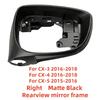 ABS plastic Car Rearview Accessories 2015 2016 2017 2018 For Mazda CX-3 CX-4 CX-5Door Mirror Cover Car Decoration Styling