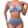 Sexy underwear ultra-thin mesh sandwich soft steel ring large size underwear large chest small breast bra cover