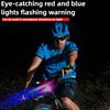 Super Bright Bicycle Front Light USB Charging with High-Low Beam Mode LED Headlamp for Night Riding Safety Accessories