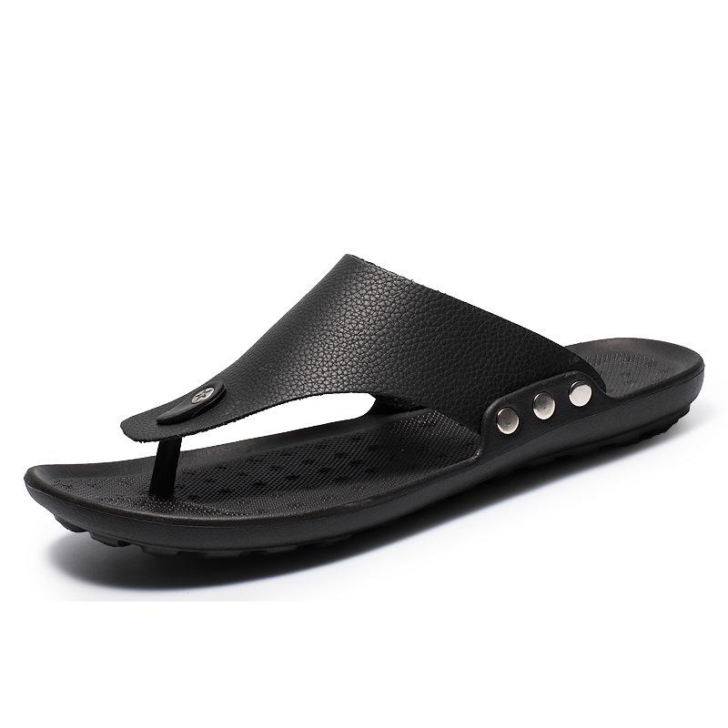 Men's Summer Korean Style Fashion Flip-Flops for Indoors and Outdoors