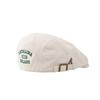 Cotton Letter Embroidery Beret Adjustable Newsboy Cap Cool Forward Hat  Women