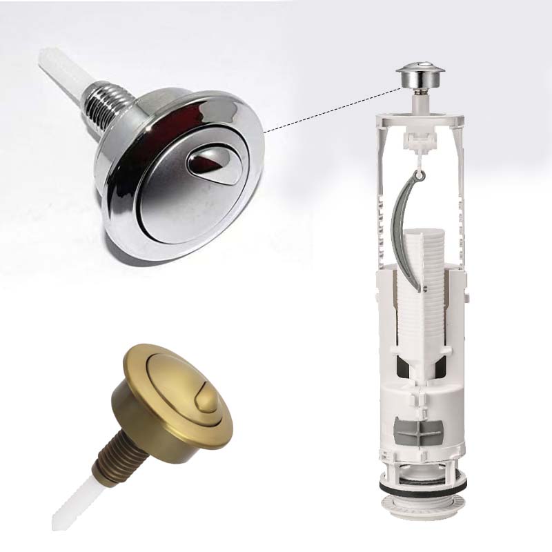 Przycisk Spłuczki Podwójnej Do Modelu 49, Plastik ABS, Pasuje Do Standardowych Otworów Spłuczki 38-42mm