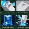 With 3 Nozzles Electric Air Pump Rechargeable Compression Bag Vacuum  Pump  Garden Patio Backyard