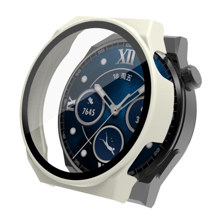 For Huawei Watch GT 3 Pro 46mm PC + Tempered Glass Watch Case