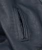 Frizmworks Destroyed Cowhide Leather Jacket _ Washed Navy