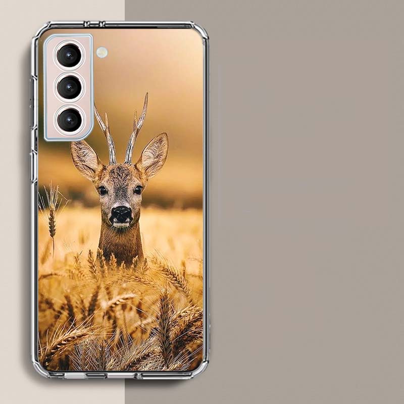 Deer Hunting Camo Phone Case For Galaxy A14 A24 A34 A54 Samsung A02S A12 A22 A32 A42 A52 A72 A13 A33 A53 5G A03 A03S A23 A73 A20