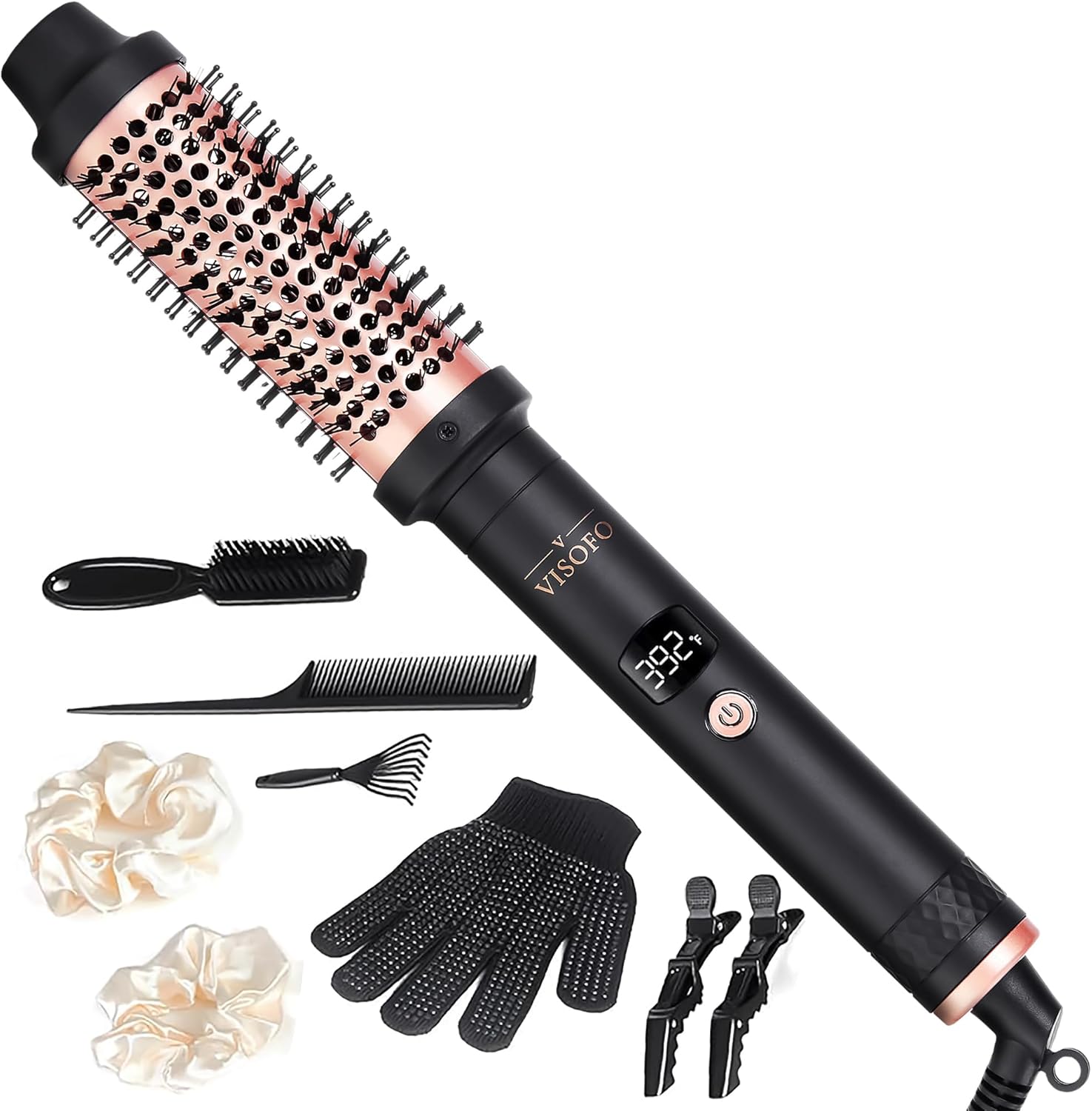 

Brush Blow Out | Hot Round 1.5 inch Heated Curling Iron Hair Styling Tools Blowout 1 1/2 in Barrel Ceramic W United States