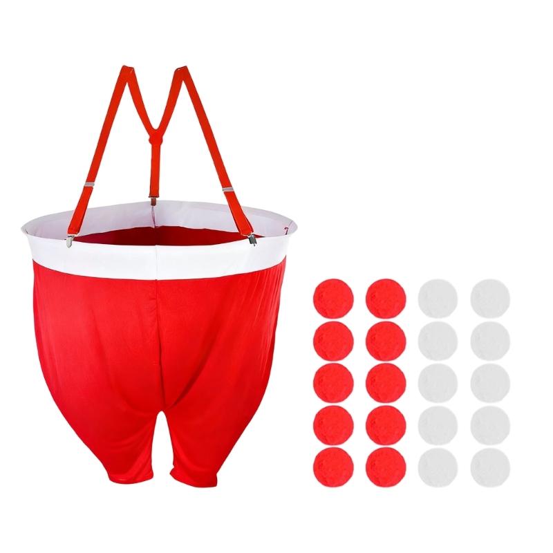 Pack of 1 Easy Arrange Fabric Celebratory Fabric Ball Toss Yard Game Flexible Celebratory Gathering Accessories