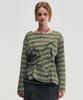Kimjisu Dozi - Raw Edge Pinched Pullover _ Yellow