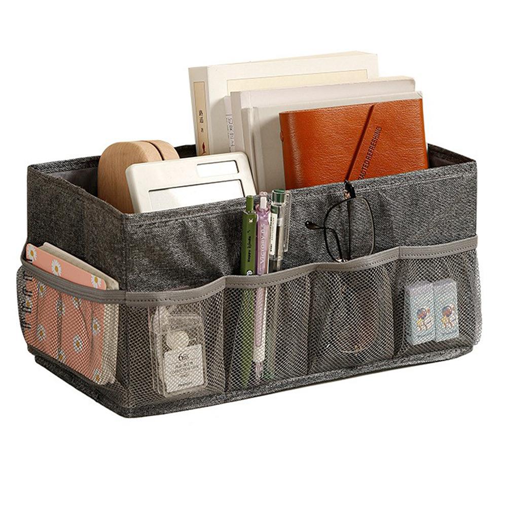 

Desktop Storage Box Underwear Storage Box Cosmetics Organizer Multi-function Foldable Storage Bag Home Space-Saving Storage