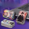 Metal Magnetic Slider Anti-stress Mechanical Push Card Pushing Plate EDC Fidgeting Sensory Stress Relief Toy Antistress Things