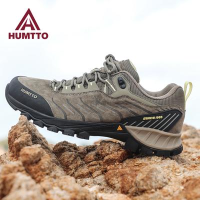 Hiking Shoes Mens Luxury Designer Climbing Trekking Sneakers for Men Genuine Leather Outdoor Sports Safety Work Man Boots