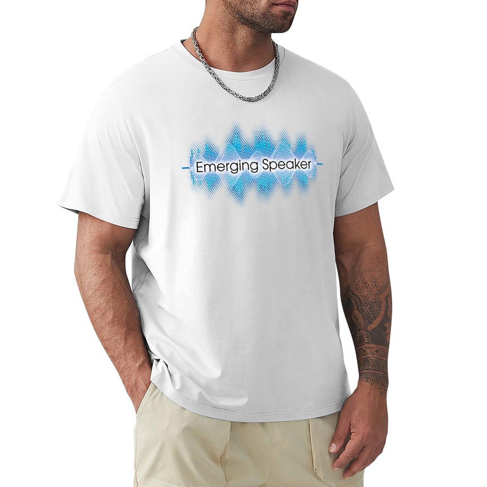 Emerging Speaker Tshirt Thanksgiving Casual Tee S