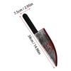 Halloween Horror Props Blood Fake Ax Saws Knife Halloween Party Masquerade Mischief Props Decor(Blood stains in random shapes)
