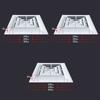 Square Ceiling Diffuser Ducting Ventilation Grill Cover  for Outlet Vent Accessories