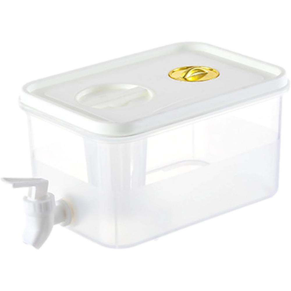 Refrigerator Drink Dispenser with Leak-proof Tap Refrigerator Kettle, Plastic Cold Drink Jug Bar Party Cold Drink Container
