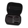 Sports Camera Storage Bag Large Capacity Perfect Fit Mesh Bag Design PU Leather Two Way Zipper with Lanyard Camera