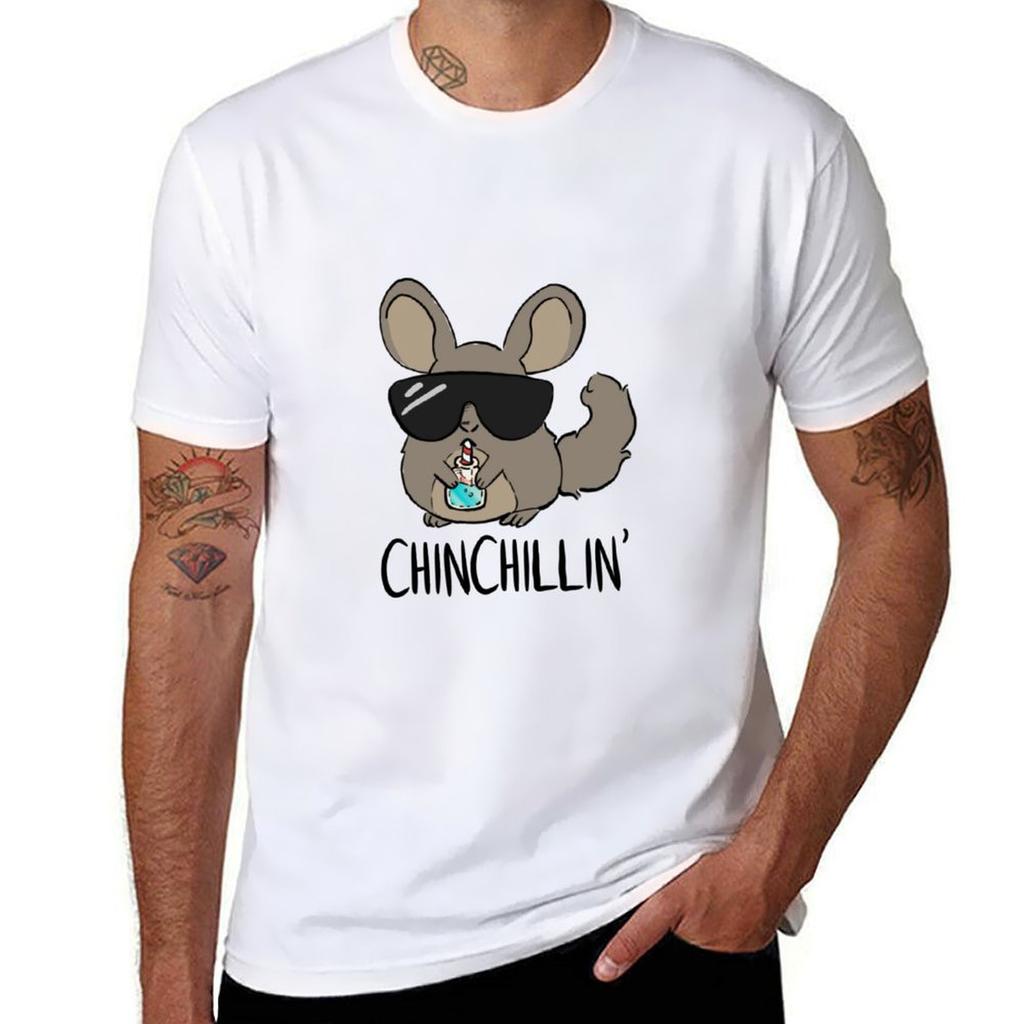 Chinchillin TShirt T Shirts for Unisex Slim Fit TShirt