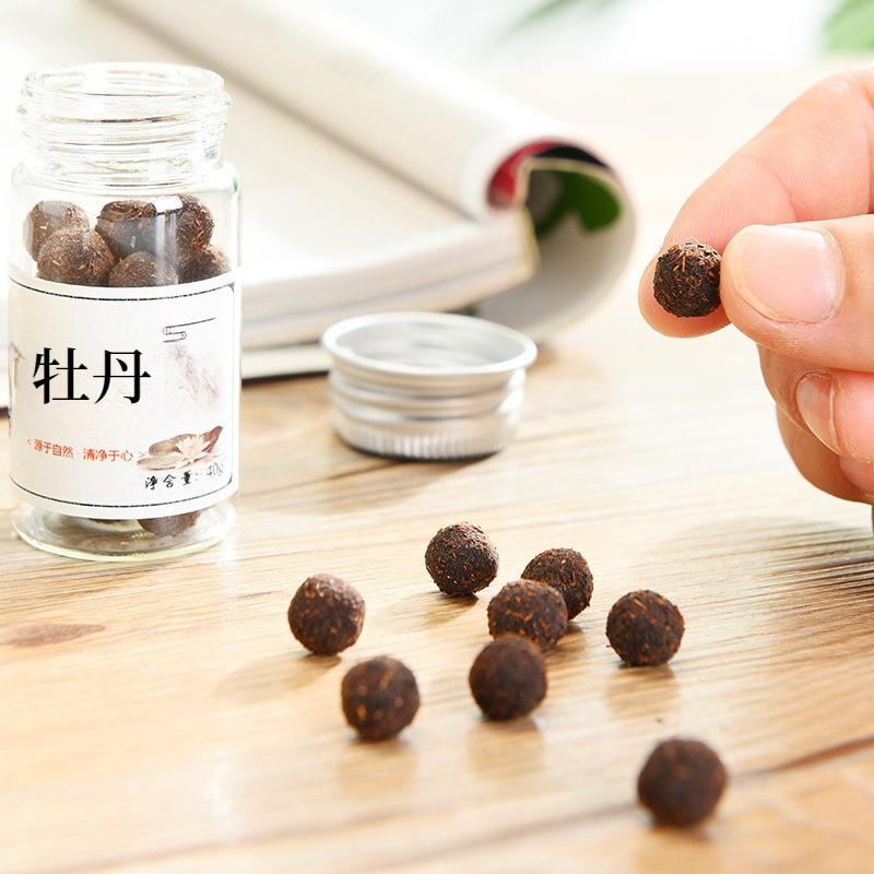 

Chinese-style Combined Incense Bottle Scented Pills Offer Variety of Natural Fragrances Are Smokeless Providing Peace of Mind Peony