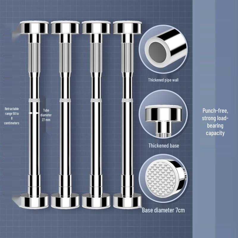 Регулируемый комплект опорных штанг для врезной раковины ZISIZ