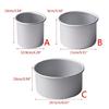 Round Cake Pans with Removable Bottom Cake Molds Baking Molds Tray