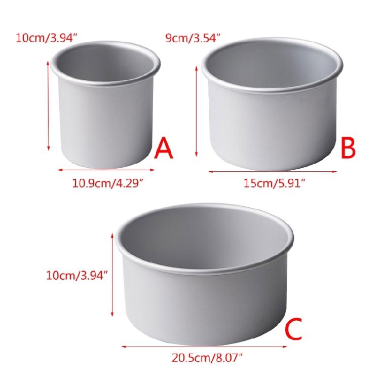 Round Cake Pans with Removable Bottom Cake Molds Baking Molds Tray