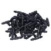 100PCS Tee Connector 4/7 Hose Connector Garden Irrigation Fittings for Micro Sprinkler Irrigation