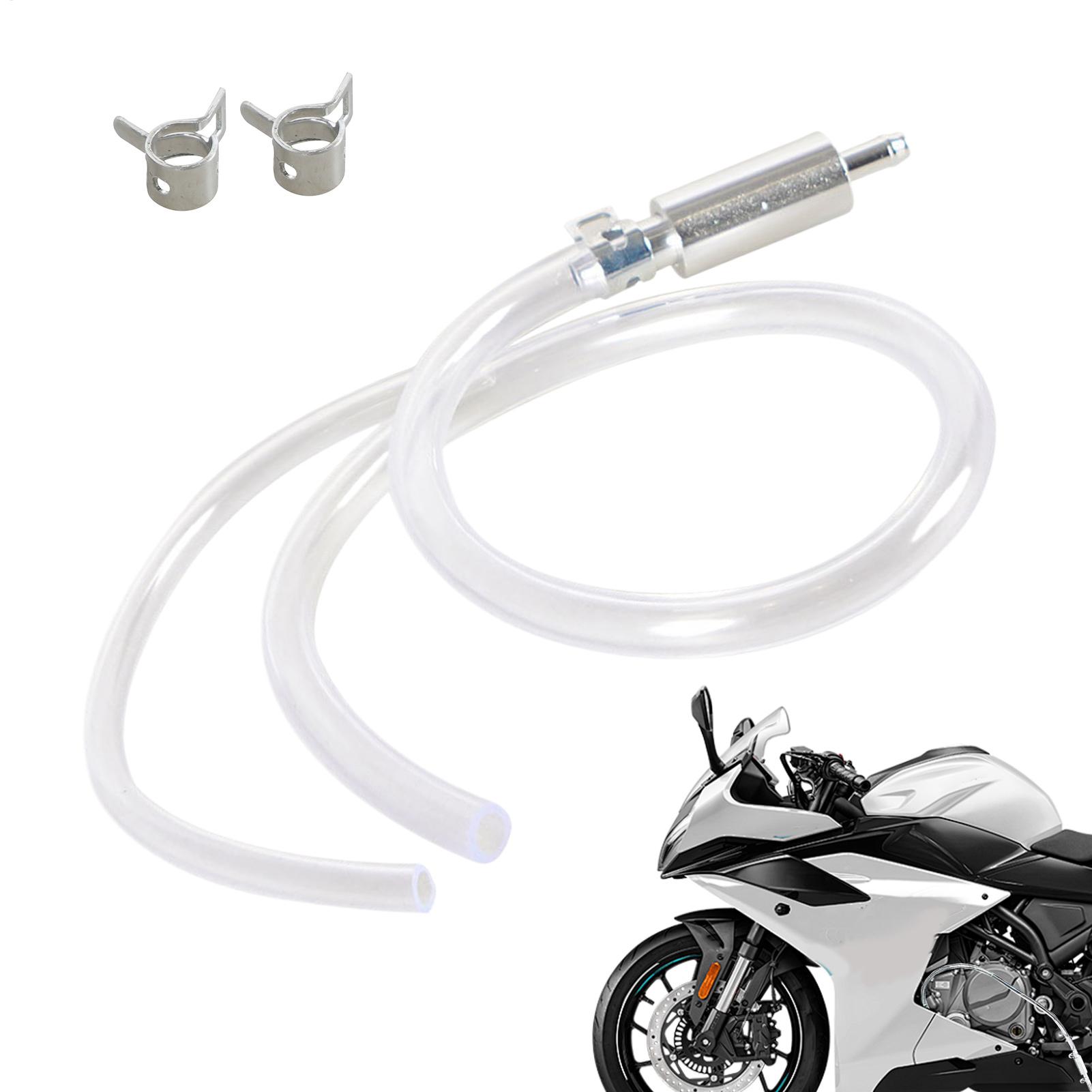 

Motorcycle Brake Oil Drainer Filler Pipe Exhaust Hose Hydraulic Brake Oil Extractor Oil Fluid Extractor Bleeder Tool CHINA
