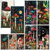 Colorful Mushroom Phone Case For Samsung Galaxy S26 S25 Edge S24 FE S23 S22 Ultra S21 Plus S20 + Art Fundas Back Cover Galaxy S2