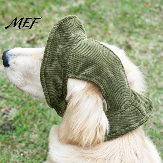 Pet Accessories for Small Medium Large Dogs Corduroy Dog Baseball Cap, Cat Summer Beach Visor Hat with Ear Breathable Headwear Holes, Adjustable