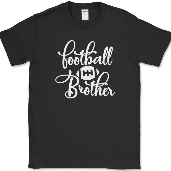 FOOTBALL BROTHER T-Shirt Funny Family Sports High School Group Tee XXXL