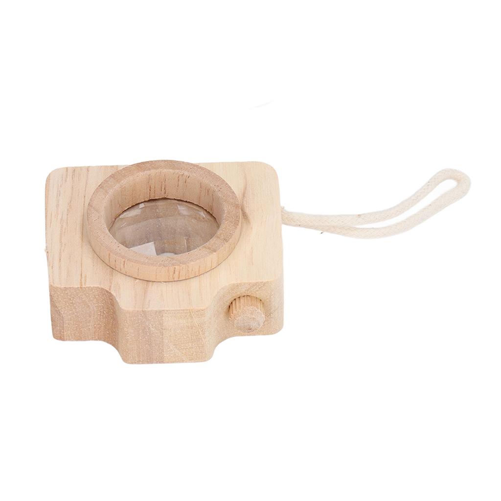 Prism Lens Toy Bee Eye Effect Unique Camera Style Cute Portable Interesting Children Toy Wood Color