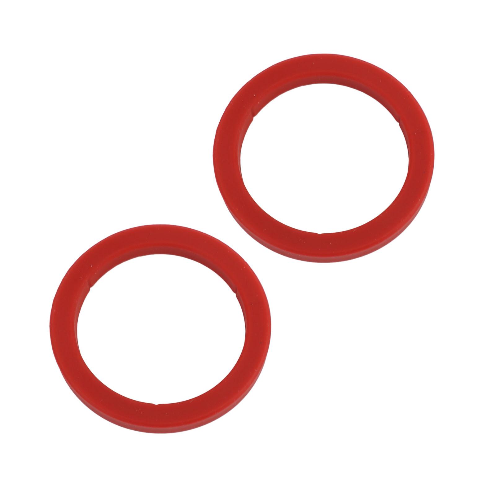 

2PCS E61 Silicone Group Gasket 8mm Grouphead Gasket Replacement for Gaggia Coffee Machines Grouphead