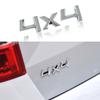 ZDVK6 Auto Styling 3D Metall 4x4 Emblem Abzeichen Aufkleber für Skoda Octavia Fabia Rapid Yeti 4x4 Heckklappe Aufkleber Auto Zubehör