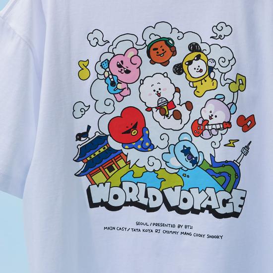 BT21 World Voyage T-shirt