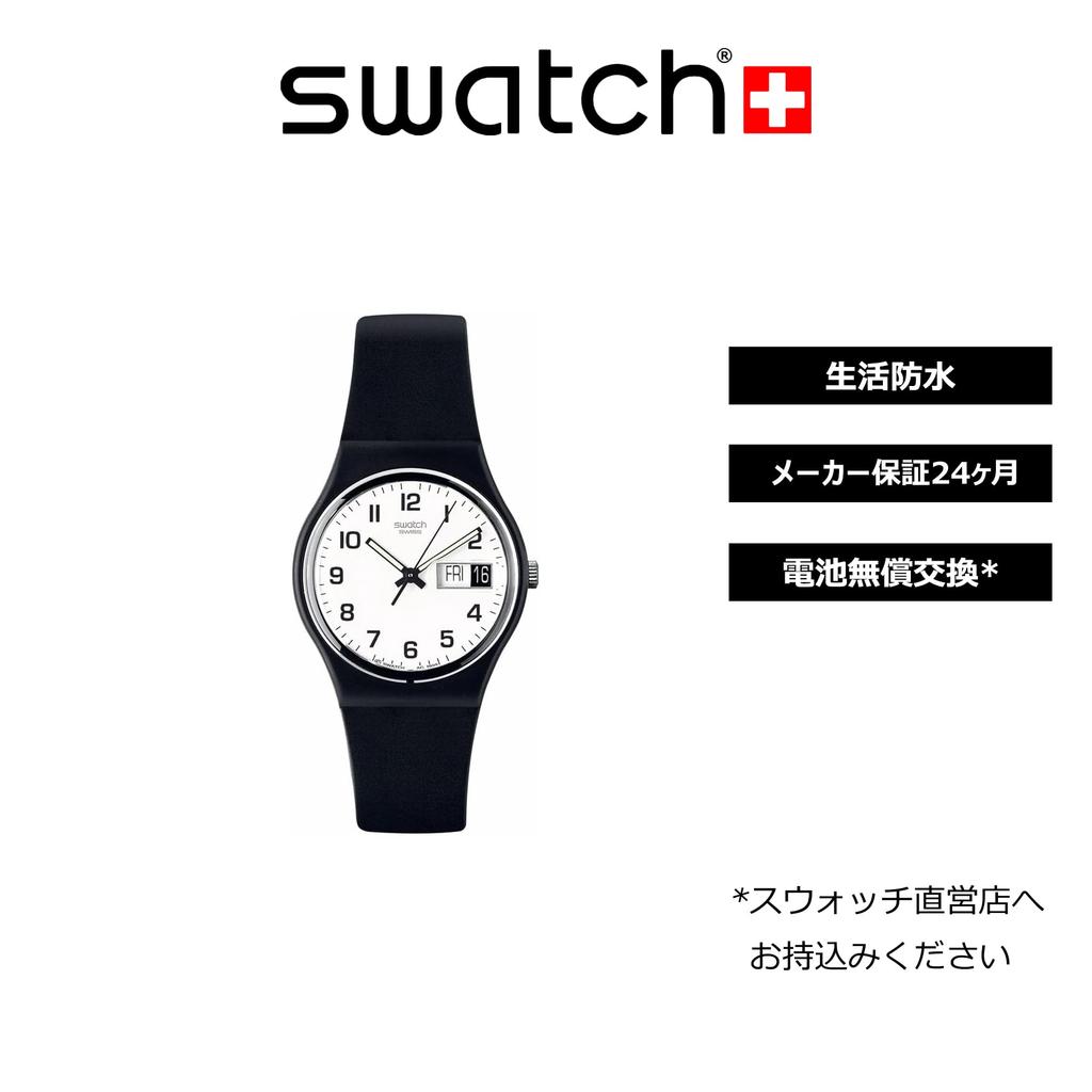 Swatch ONCE AGAIN GB743-S26 Men's Watch, Black
