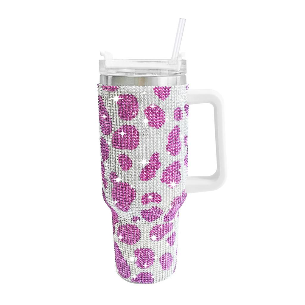 Insulated Travel Mug With Handle And Straw For Commuting And Outdoors